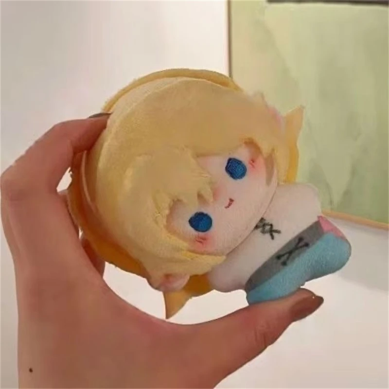 ตุ๊กตาผ้าพลัฌทำมือจากแฟนคลับ Merman's Fall - ตุ๊กตา Lan Bo Bai Chunian ขนาด 10 ซม. ตุ๊กตาสัตว์นุ่มสำหรับแฟนๆ