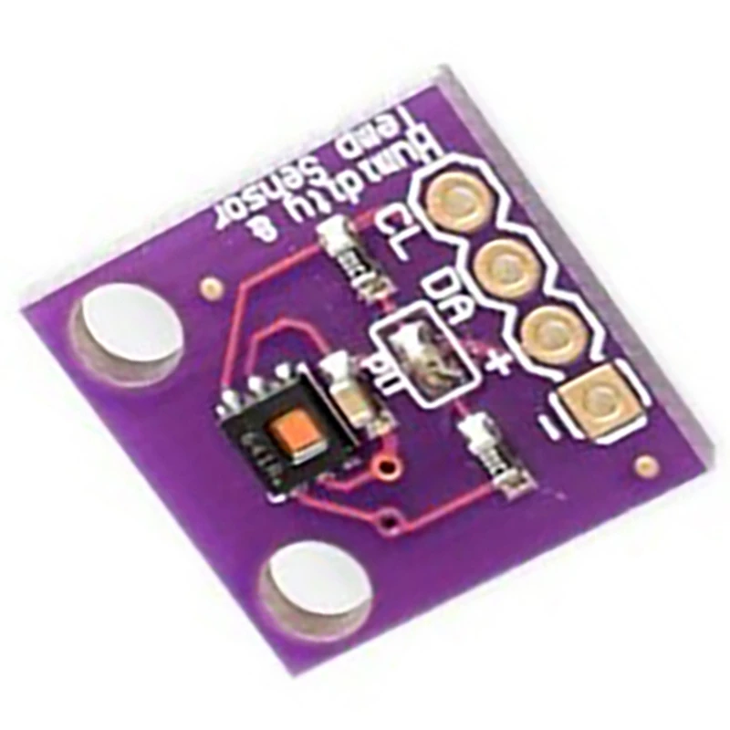 Módulo de sensor HDC1080, sensor de umidade e temperatura de alta precisão Módulo GY-213V-HDC1080