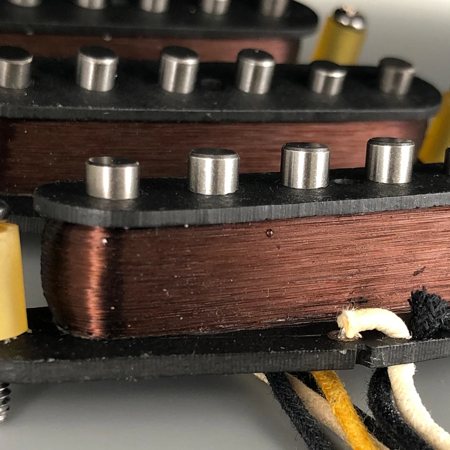 

Texas Handwound Alnico 5 Guitar Single Coil Pickups 42 Plain Enamel Wire