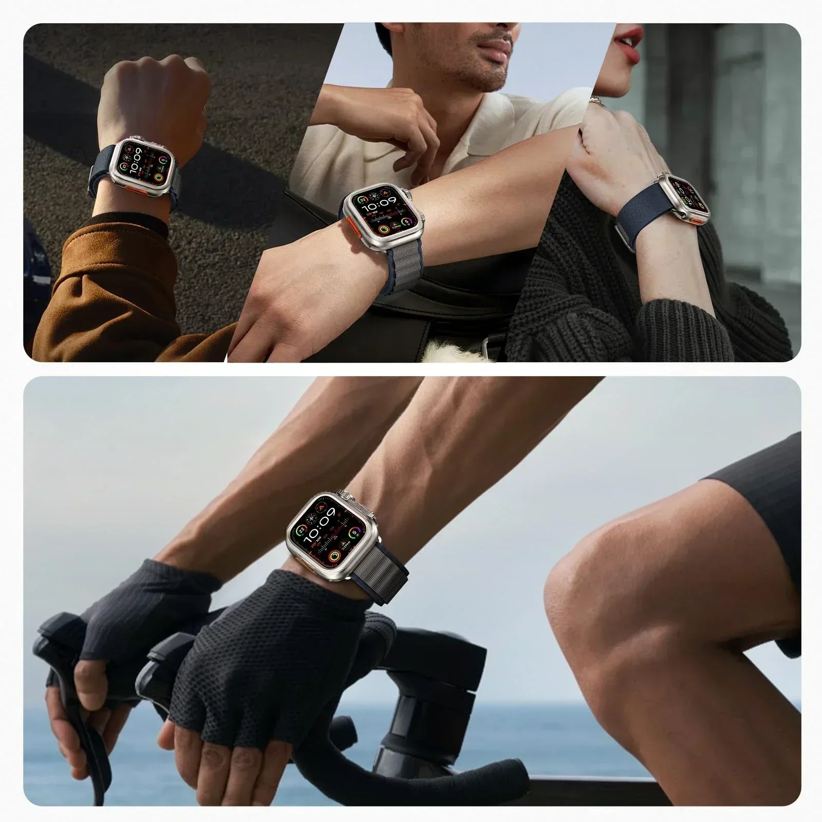 Case for Apple Watch Ultra 2 1 series 10 9 8 7 6 5 4 SE metal cover hard bumper for iWatch full protector black 46mm 44mm 45mm image 5
