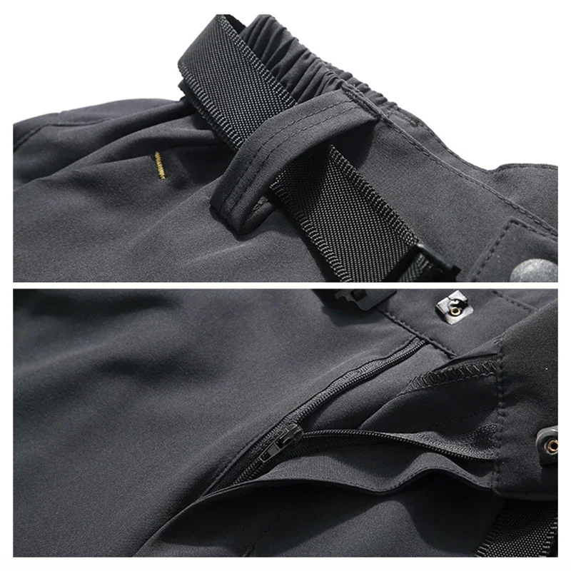 Pantalones de Trekking senderismo Camping hombres verano a prueba de rayos UV deportes al aire libre pantalones cortos desmontables ropa deportiva de secado rápido pantalones de pesca Wlaking