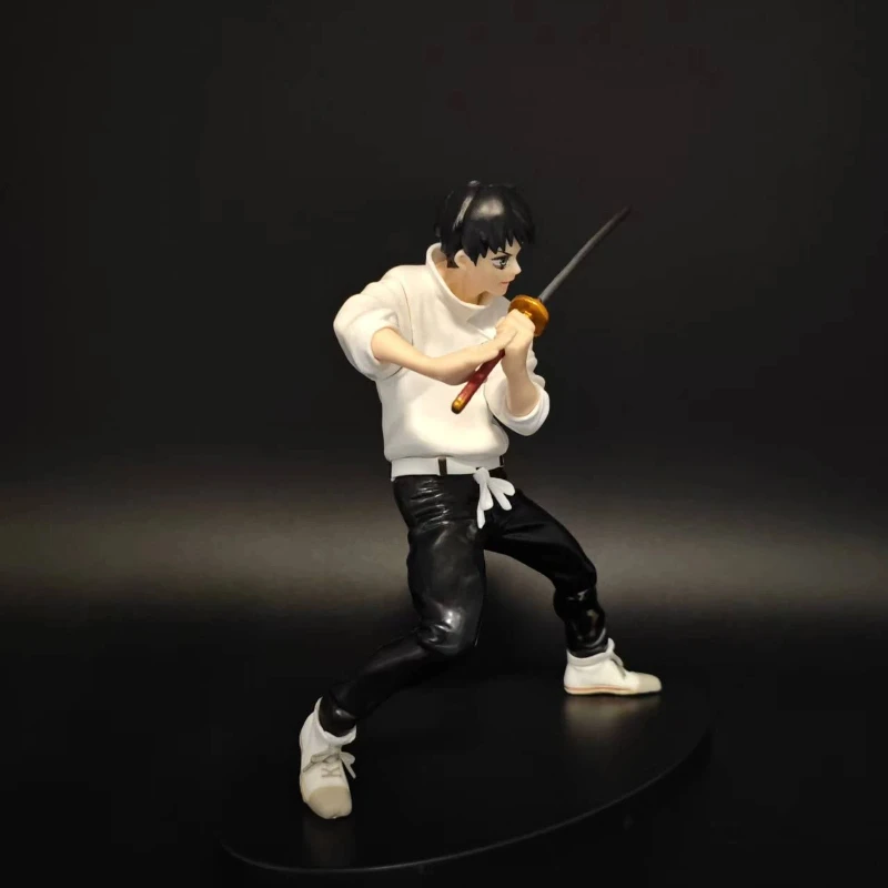16cm jujutsu kaisen okkotsu yuta anime figura modelo de pvc com acessório de arma brinquedo de tamanho pequeno ornamento de mesa presente colecionável