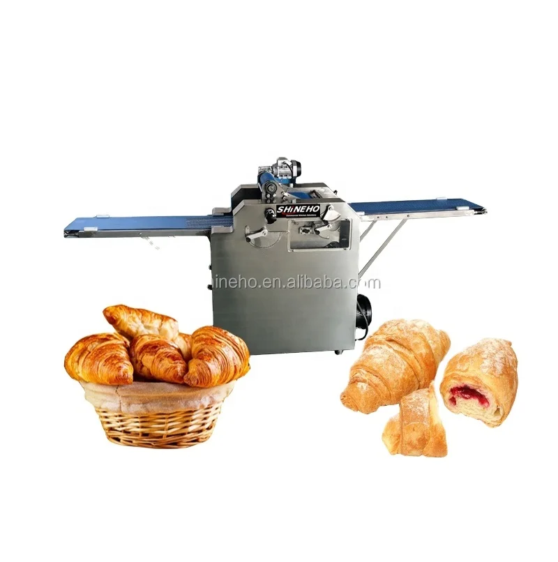 Commercial Croissant Bread Production Line Automatic Pastry Making Equipment for Bakery Pastry Processing