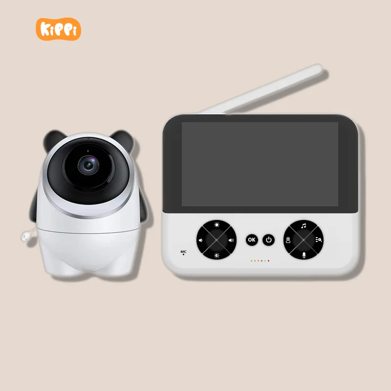 

Factory Direct Sale Baby Monitor 4.3 Inch 2.4G Wireless Connection Baby Camera Timing Feeding Temperature Monitoring