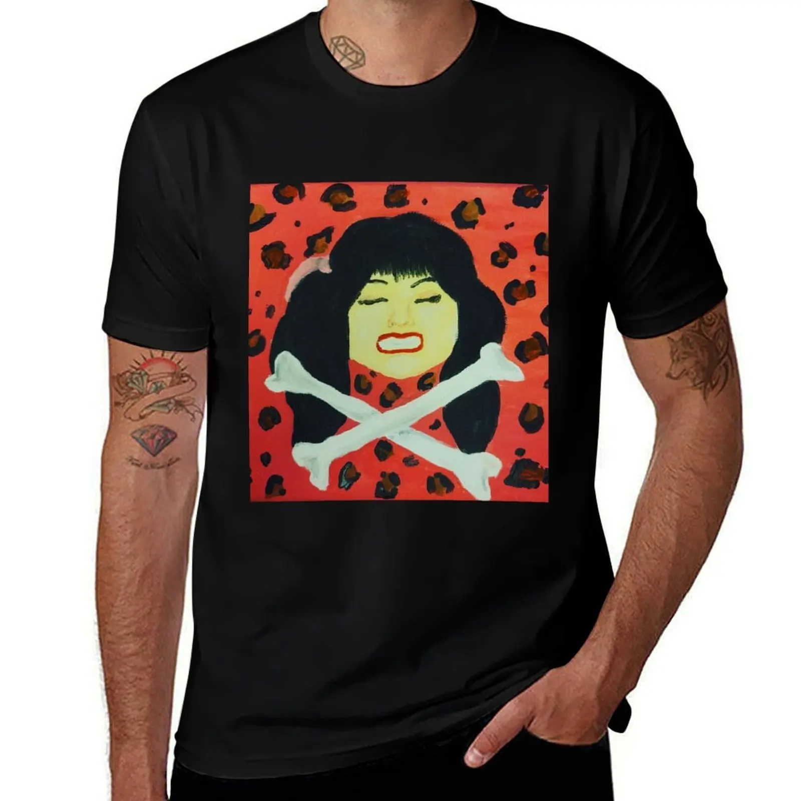 Portrait of the Artist as a Young Woman T-Shirt Lightweight Basic Short Sleeve Shirt