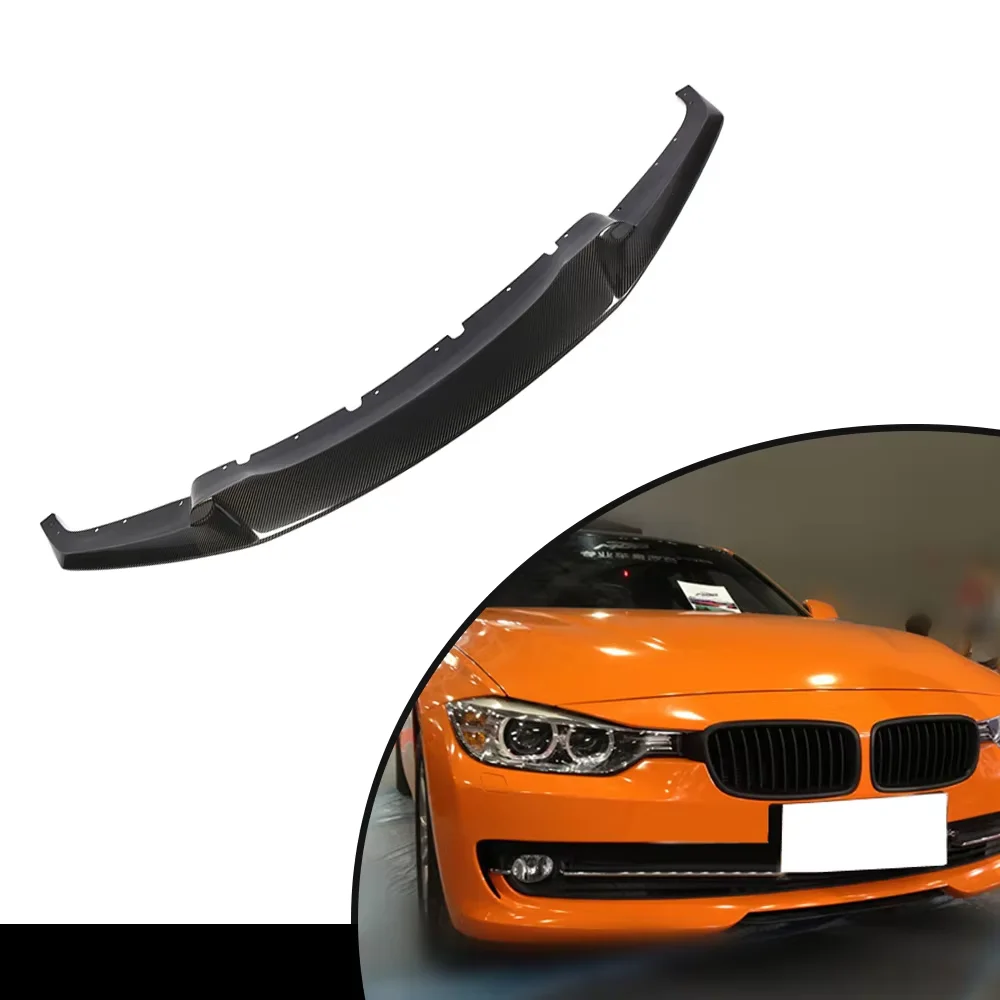 

Real Carbon Fiber Front Bumper Splitter Lip For F30 F31 325i 320i 328i 335i M Sport 2012 - 2018