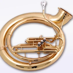 Tuba Sun Horn Instruments Wszystkie czystej mosiądzu Opaska marszowa Bęben i stąbki Corps Bass Tuba Sousaphone Instrumenty wiatrowe