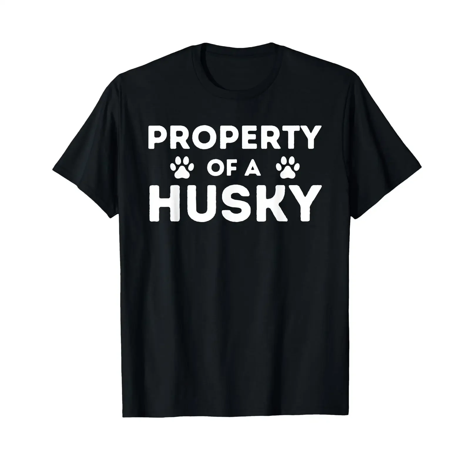 Property of A Husky Siberian Lover Sibe Owner Dog T Shirt vintage Washed fashion Unisex Top For Everyday Wear Soft graphic