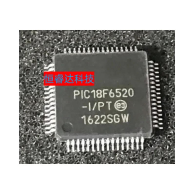 

1pcs/lot New Original PIC18F6520-I/PT PIC18F6520-I PIC18F6520 QFP64 smd mcu chip microcomputer microchip ic brand In Stock