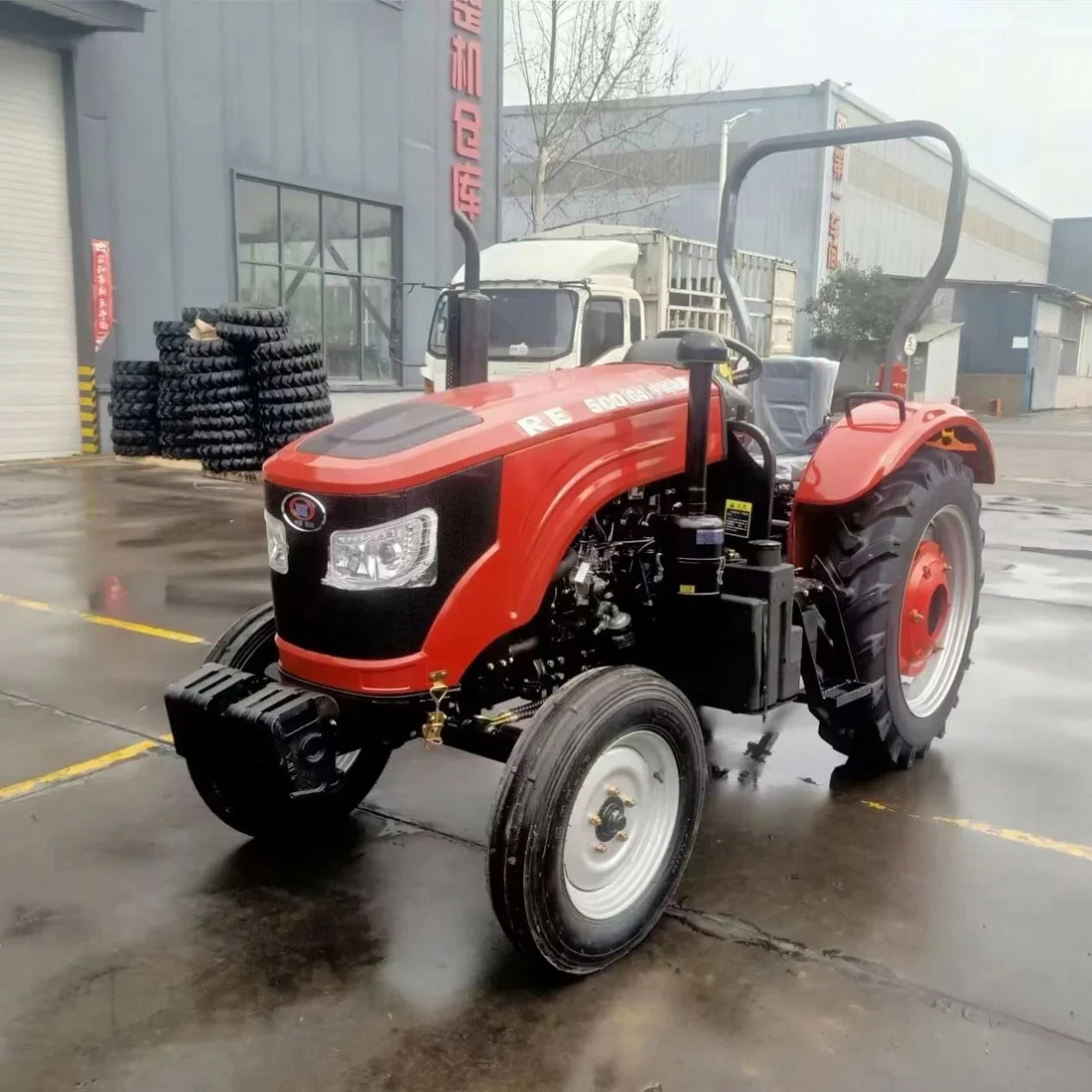 Factory  4Wd 4X4 50Hp 80Hp 90Hp Mini Tractors Agriculture Machinery Cheap Farm Tractor for Sale