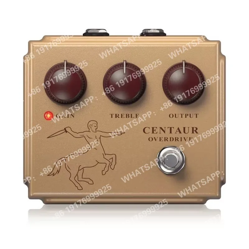 Behringer CENTAUR OVERDRIVE: Overdrive Lendário Transparent Boost com Diodos de Germanium, Botão de Ganho Bicêntrico