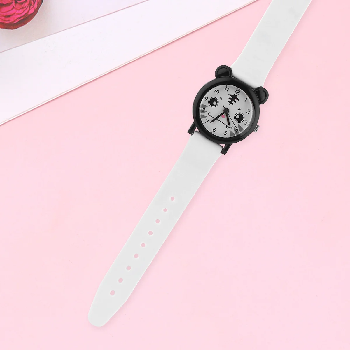 

1Pcs Watch Waterproof Cartoon Quartz Wristwatch Pattern Lovely Practical Clock Watch