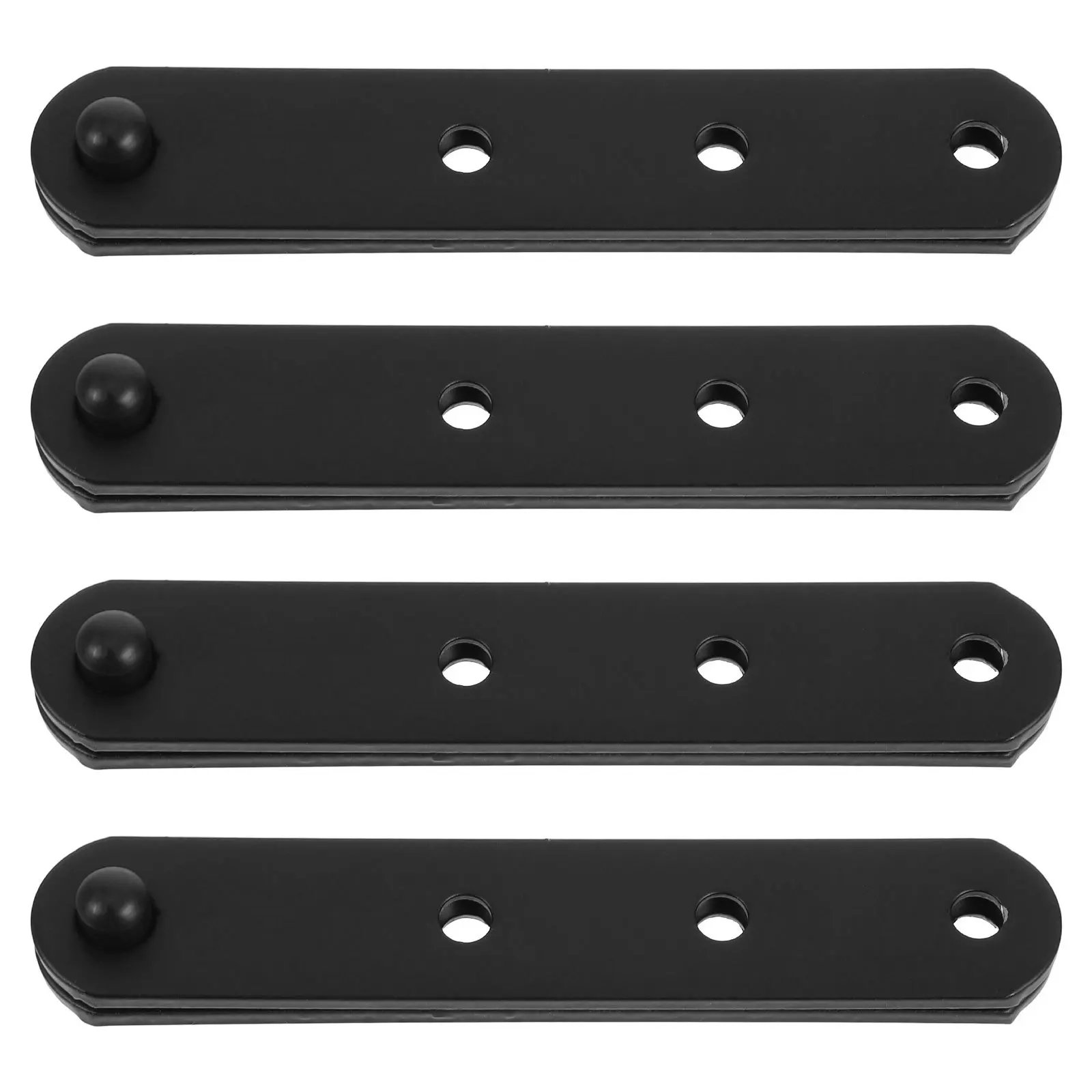 

4Pcs Stainless Steel Hidden Hinges Invisible Door Hinge for Cabinet Furniture Window Smooth Closing Heavy Duty Flat Straight