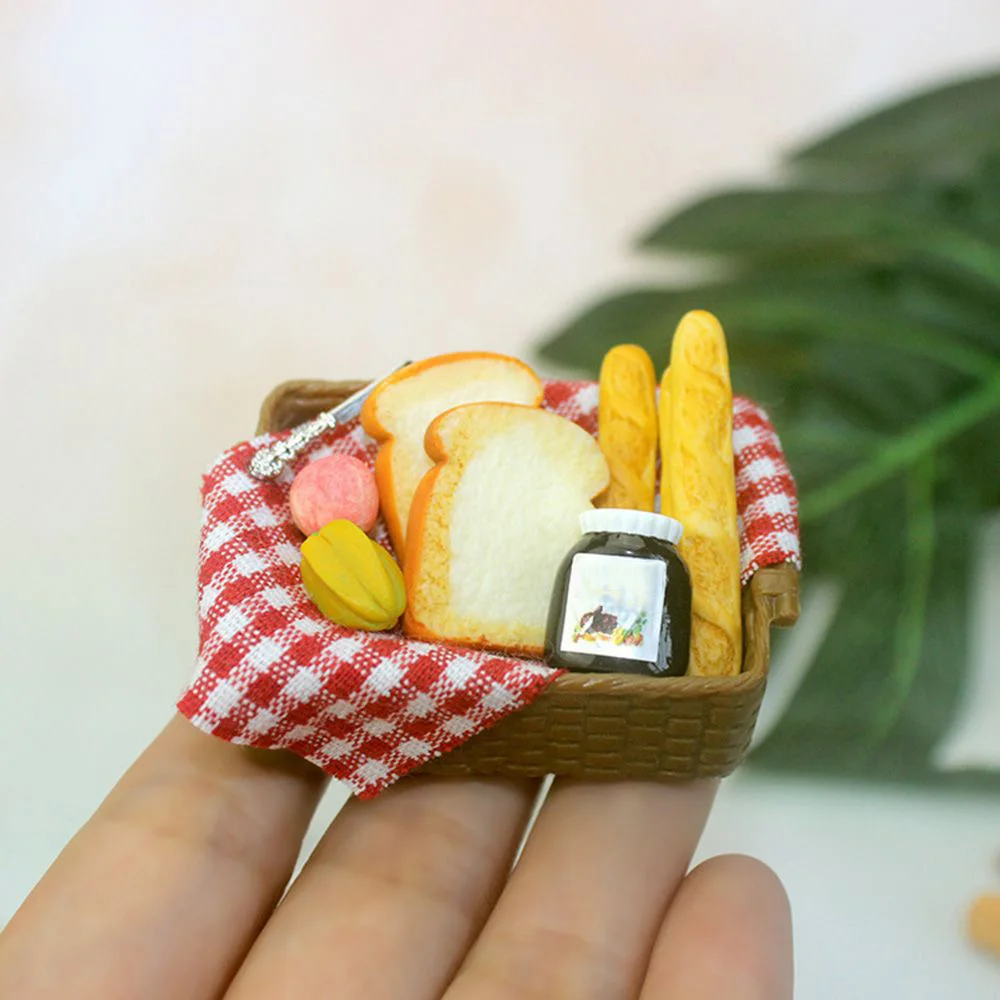 Thực Phẩm Mini Cho Búp Bê 1 :6 /1: 12 Nhà Búp Bê Mini Giỏ Bánh Mì Mô Phỏng Thực Phẩm Đồ Chơi Mô Hình Nhà Búp Bê Trang Trí Quy Mô Mô Hình Thu Nhỏ