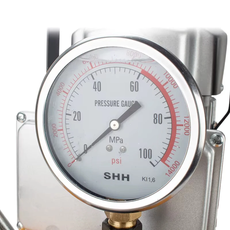 مضخة هيدروليكية تعمل بالكهرباء 750 وات 10000 رطل لكل بوصة مربعة مضخة هيدروليكية مزدوجة المفعول خرطوم زيت ملحقات هيدروليكية أداة 110 فولت/220 فولت #6