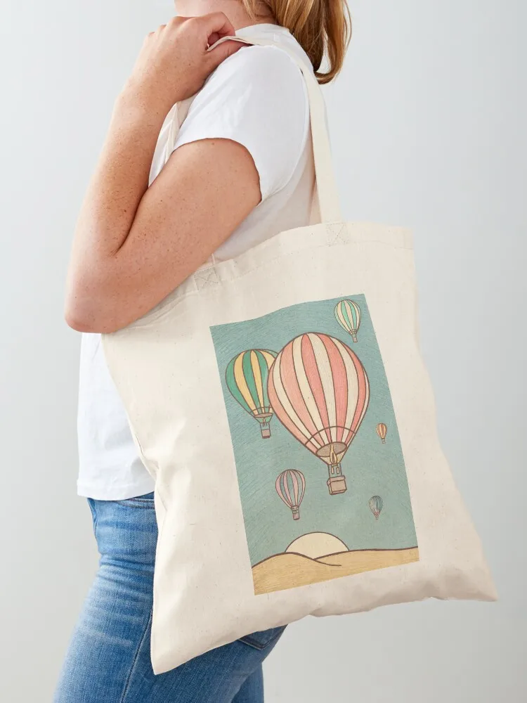 Hot Air Balloons Tote Bag Women's shopping bag women bag tote university shopping logo