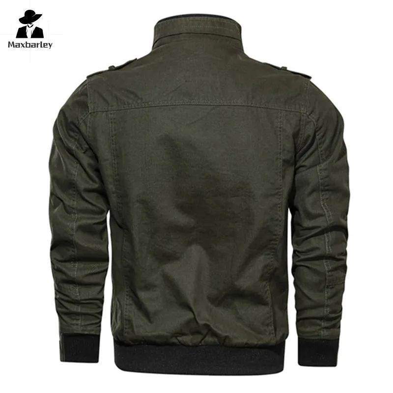 Spring Autumn Jacket Men Cotton Windbreaker Cargo Coat Unload Men\'s Tactics Jackets Man Cargo Casual Jacket Mens Clothes 2022