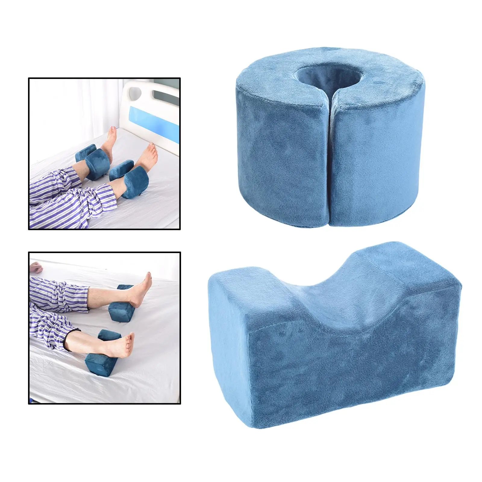Washable Foot Pillow Elevating Leg Rest for Bedridden Patient