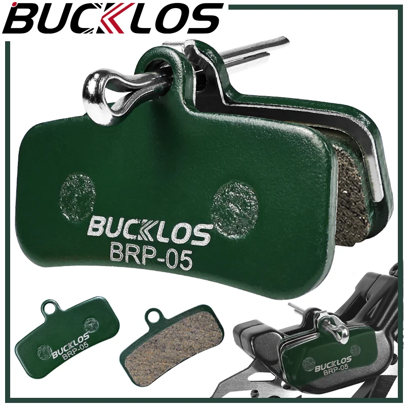 BUCKLOS Bicycle Brake Pads for SHIMANO D02S N03A MTB Ceramic Disc Brake Pad Fit M9120 M6120 Durable Bike Hydraulic Brakes Pads