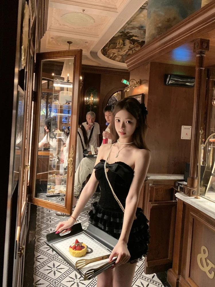 

Bla Velvet Donut lala Cake Knot, комплект из двух предметов, длина ор, Princ Sle, подходит для различных случаев