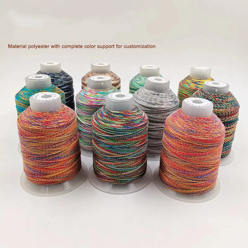 4/12/18 strands section dyeing gradient colour thread diy handmade knitting jewellery colour jade thread sewing thread