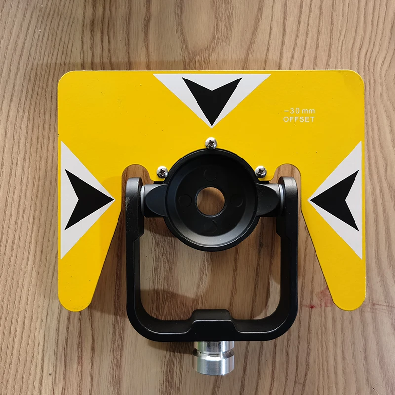 NEW SINGLE PRISM TARGET/PRISM HOLDER FEMALE THREAD FOR SURVEYING PRISM