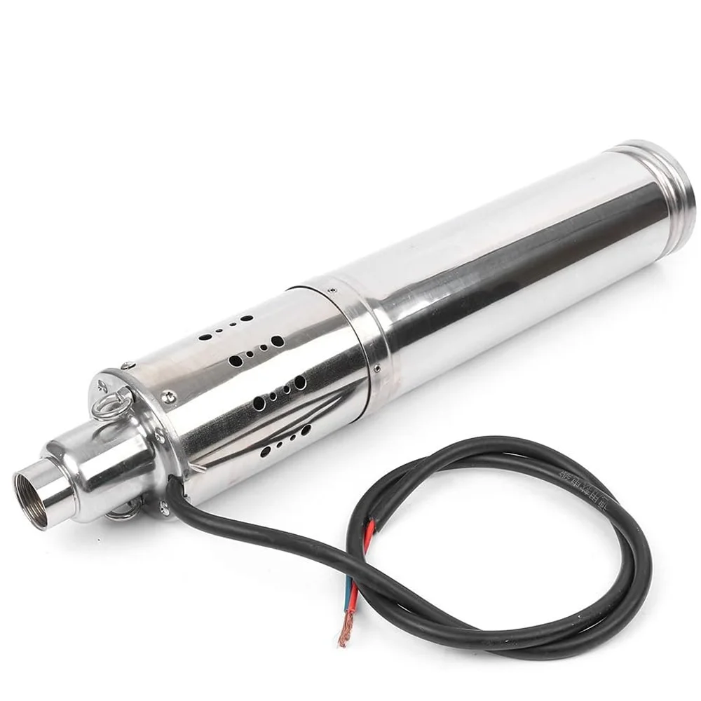 

150W 370W 750W 800W Solar Power Well Pump Max Flow 2m³/Hour MPPT Function Solar Deep Well Submersible Pump for Agriculture