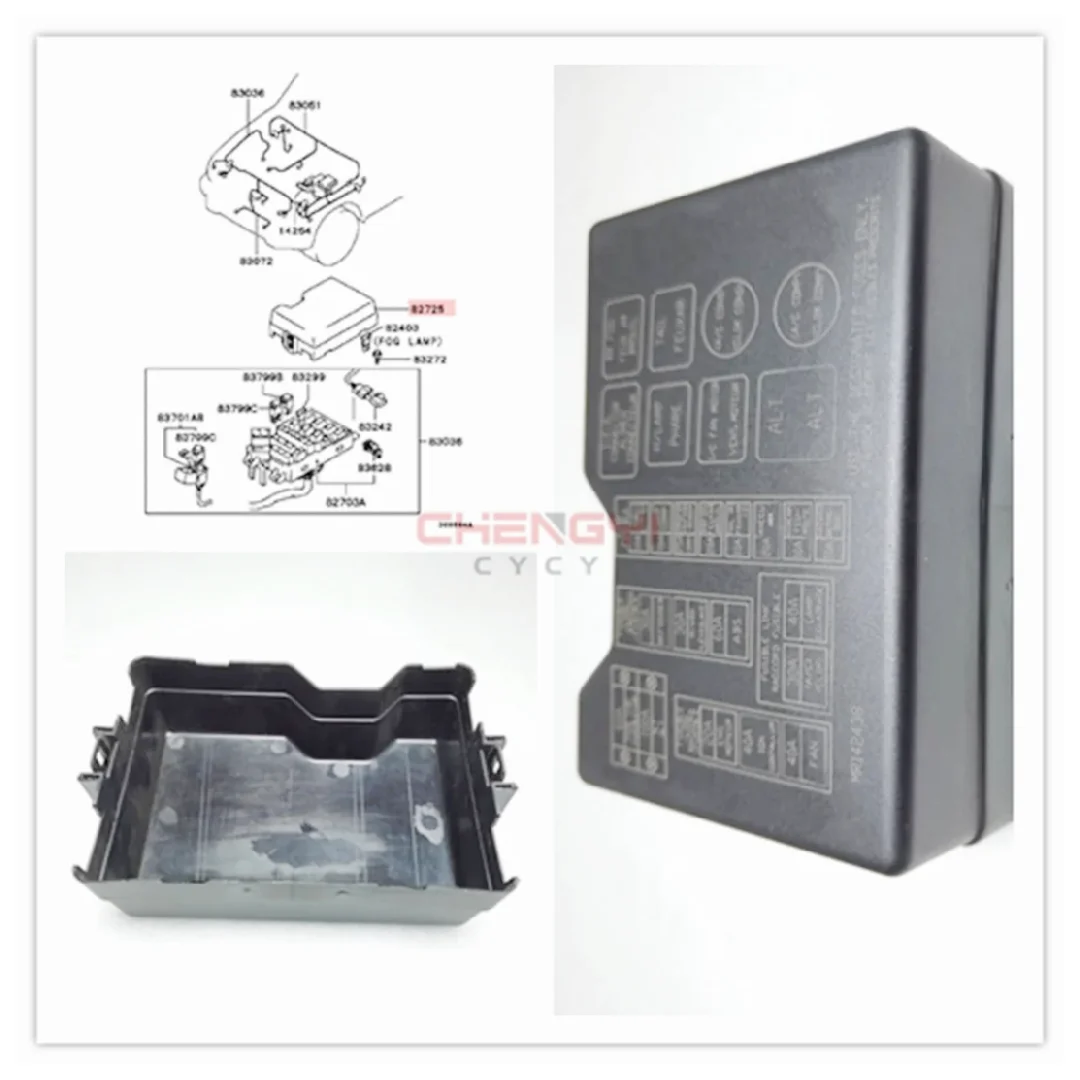 Relay Cover Door Central Locking Control Relay Fuse Box Cover For Pajero Montero V11W V12W V23W V31W V33W V43W V45W MR142438