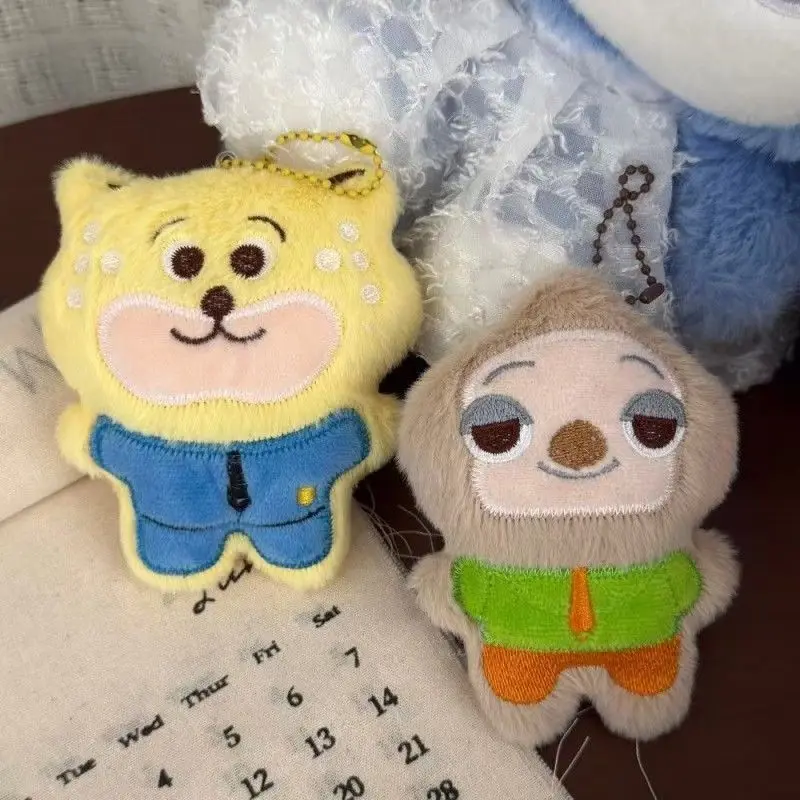 ديزني Zootopia البضائع ليتل فوكس نيك أنيمي الكرتون ألعاب من نسيج مخملي قلادة الإبداعية شخصية المفاتيح دمية هدية بالجملة #5