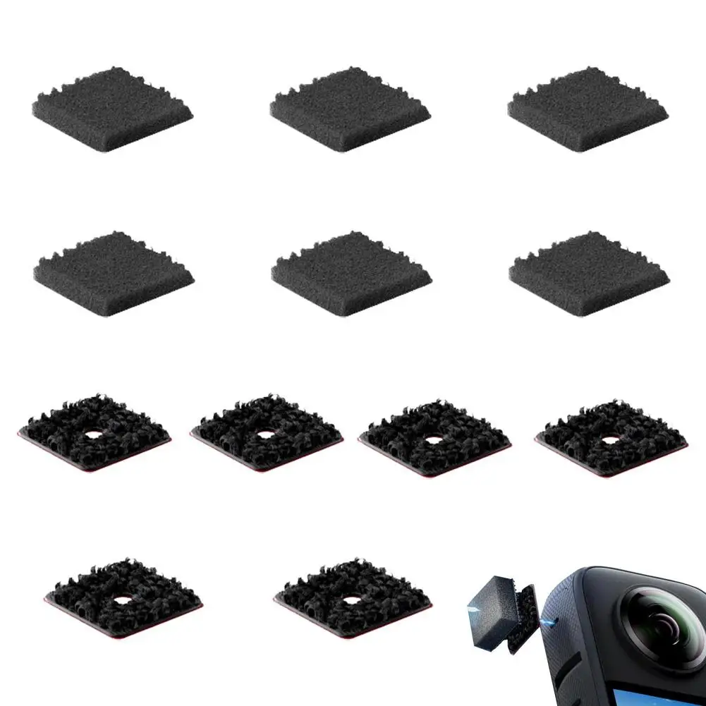 6 шт., ветрозащитный глушитель для камеры Insta360 X3