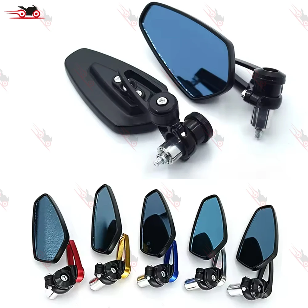 FOR Ducati 400 620 695 696 796 821 Monster 899 959 1199 1299 Motorcycle Rear View Handle Bar End Side Rearview Mirrors Handlebar