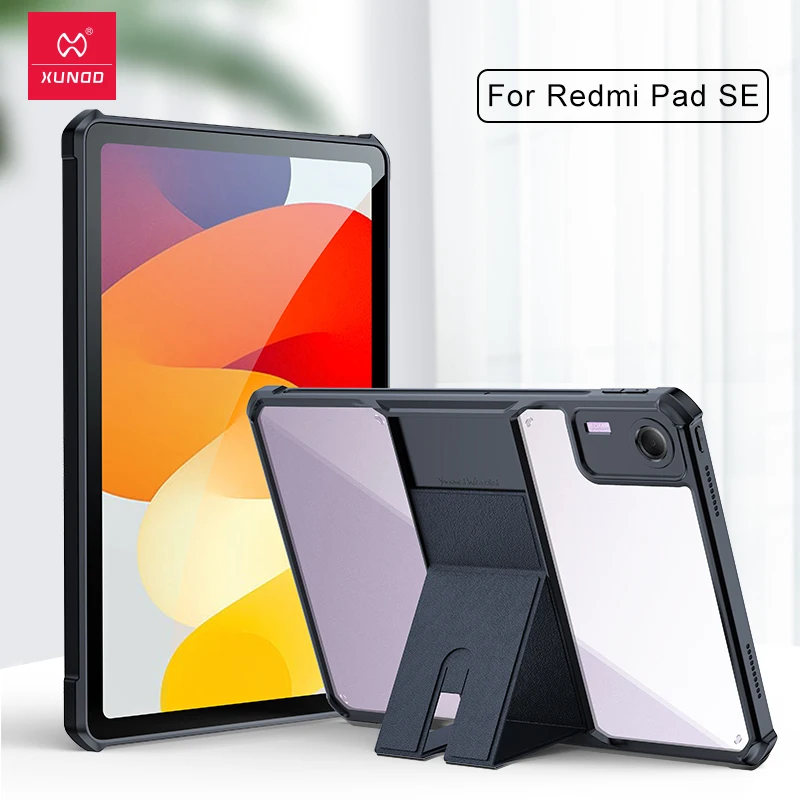 

Xundd Tablet Cover For Redmi Pad SE Pad 10.61” Airbag Shockproof Case-with Invisible Stand Lend Protection Case For Redmi Pad SE