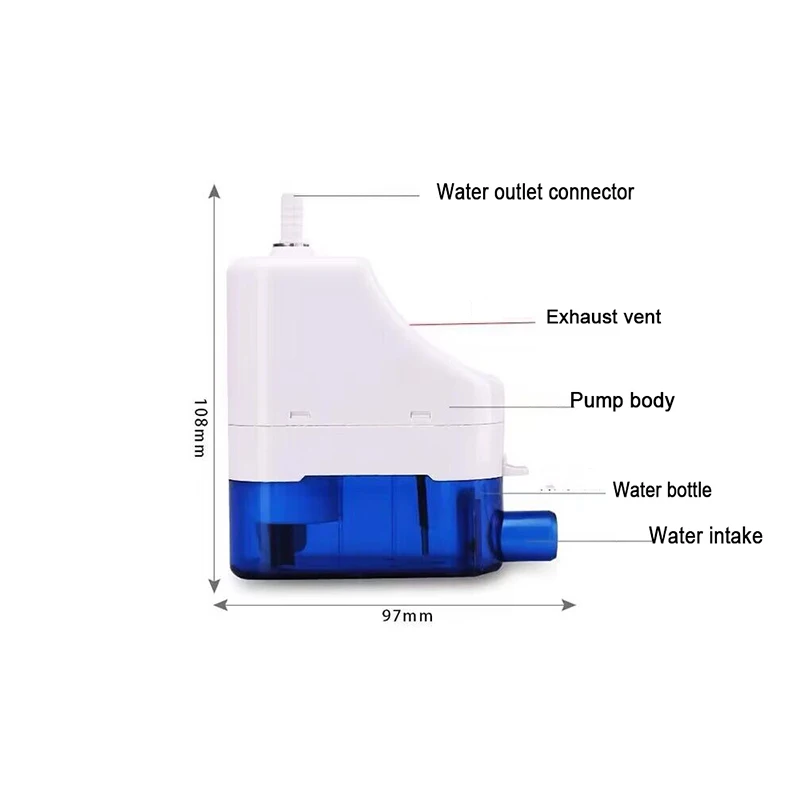 Air Conditioner Drainage Automatic Ultra-Quiet Condensate Pump Condensate Lift Pumps On-Hook