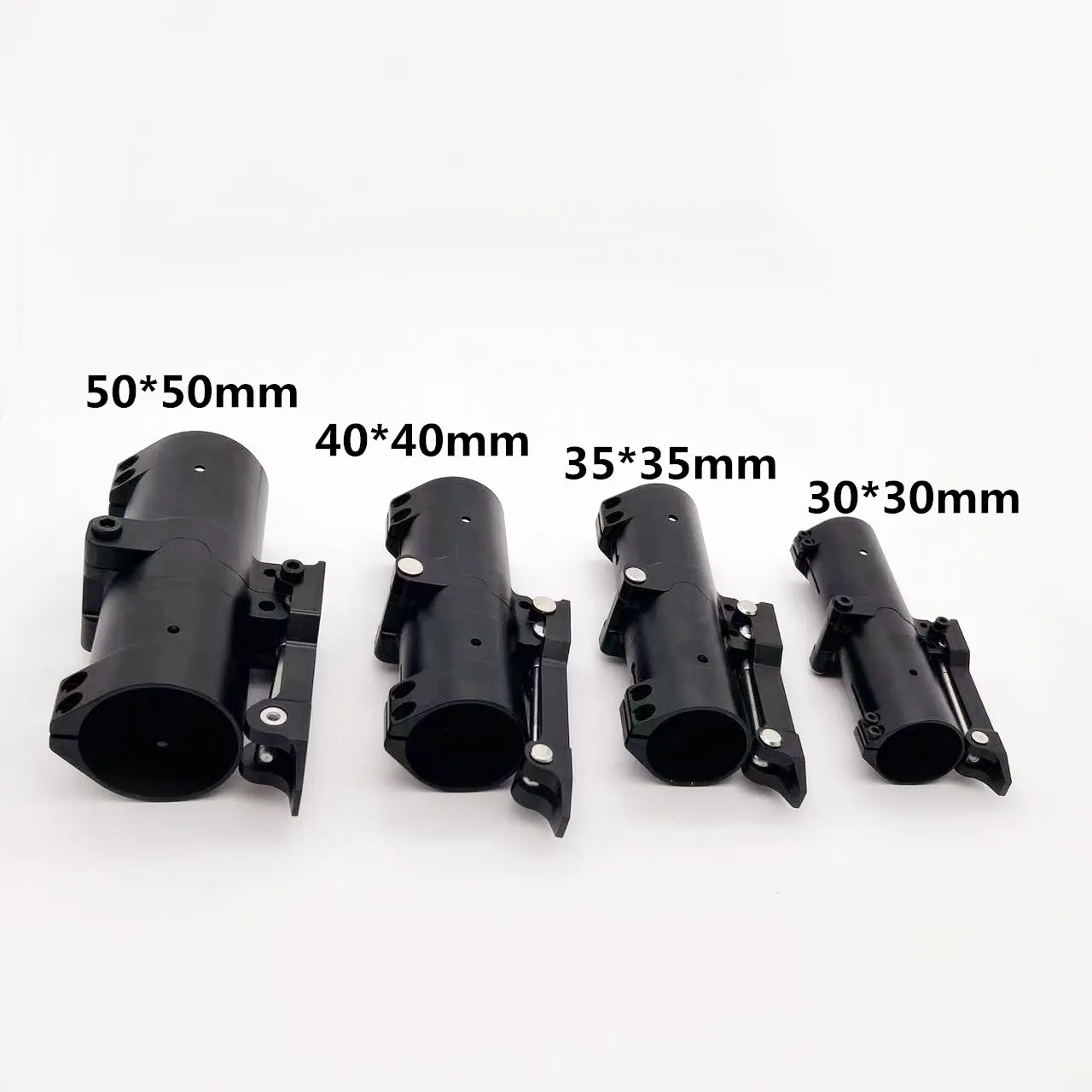 1pcs Aluminum Alloy 30mm 35mm 40mm 45mm 50mm Carbon Tube Connector Round Folding Arm Clamp Fixture for Agricultural Drone