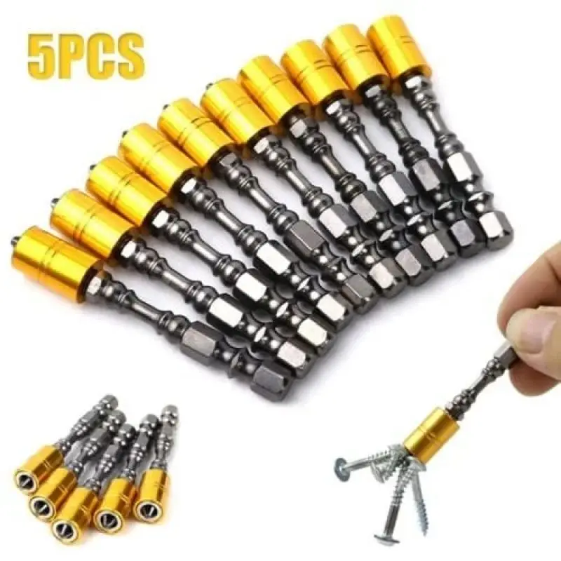 Magnetic Screwdriver Bits Juego de 10 puntas de destornillador magnéticas fuertes High Hardness Non-slip Screwdriver Bit Set