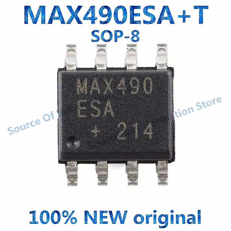 

MAX490ESA + T SOP-8 Low Power Transceiver Chip, RS-485, RS-422, 100% New