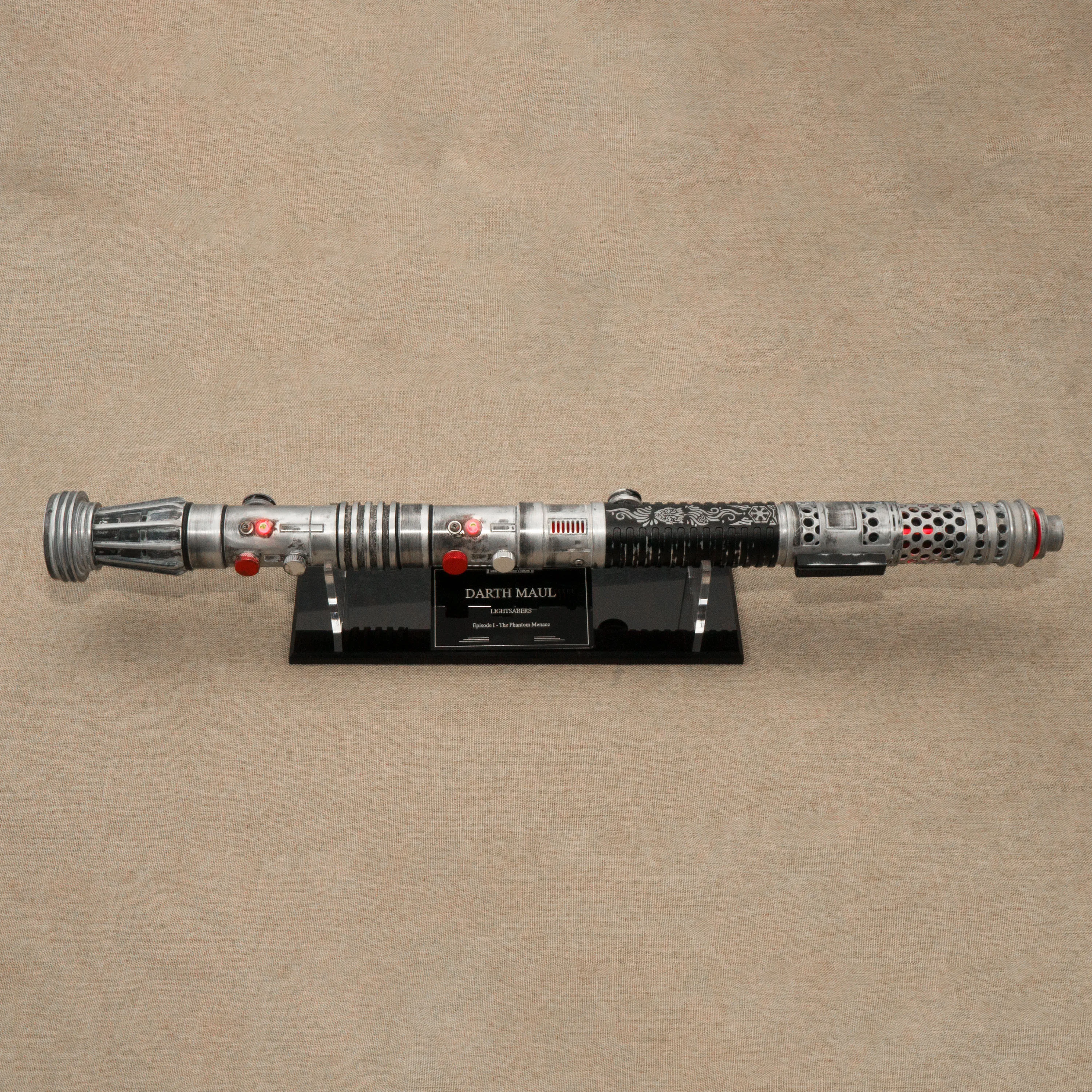 ELF SABERS Asajj Ventress Weathering treatment Lightsaber Darth Maul ดาบแสง Proffie V2.2 ที่ถอดออกได้ Luminous แชสซี SABER