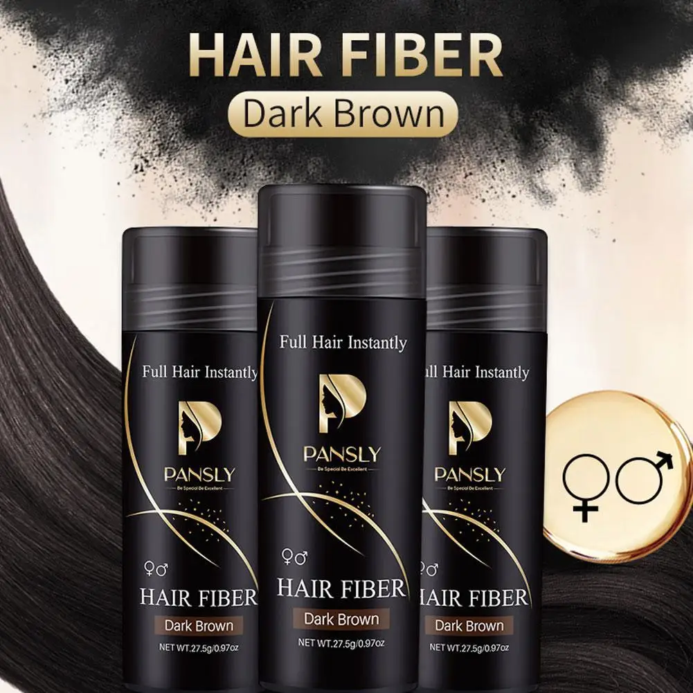 Haar fasern Keratin Verdickung spray Haar aufbau Instant Poudre Pulver nachwachsen Faser verbergen Verlust Haar 27,5g k0n1