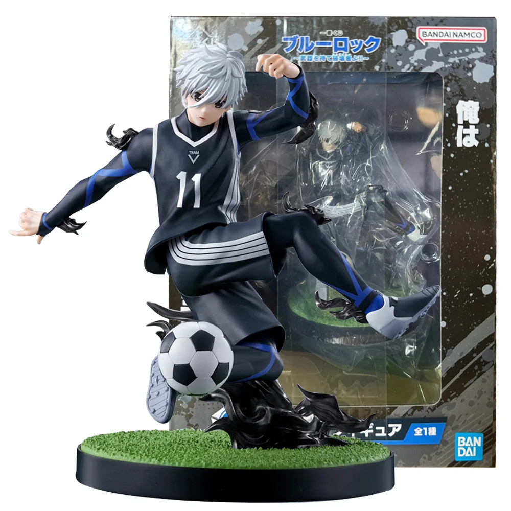 12CM Anime Gekijouban Blue Lock Episode Nagi Nagi Seishirou Figur Blue Lock Modell Spielzeug Geschenk Action Figure PVC