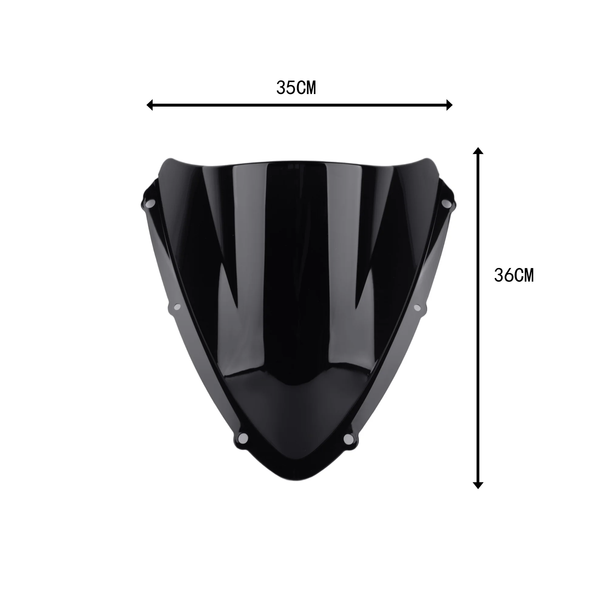Motorrad-Windschutzscheibe für Suzuki GSXR600 GSXR750 K8 2008 - 2010