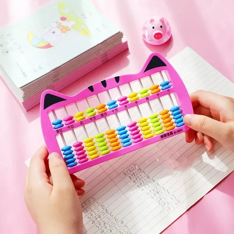 Colorful Abacus Children Math Learning Educational Toy Montessori Puzzle Arithmetic Calculat Bead Game School Counting Kids Toys