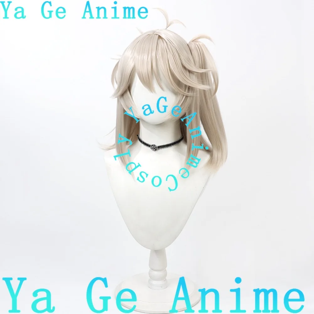 

Ya Ge Anime VOICEVOX Kasukabe Ōmugi Cosplay Wig Tail Anime Reality ShowGame Role-playing Wig Used for Anime Dance Parties