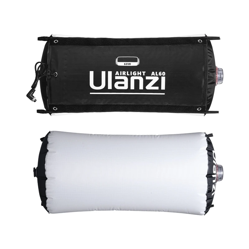 Ulanzi AL60 Inflatable Air Tube Light 2700-6500K Bi-Color Foldable LED Video Light with Remote Control for Photography Outdoor