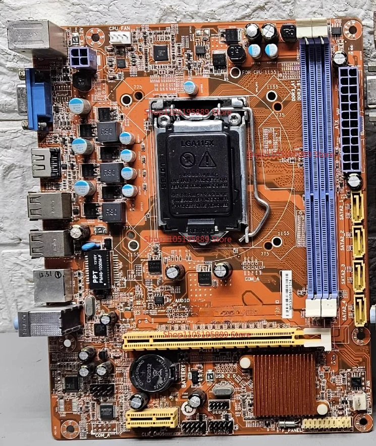 

Материнская плата Meijie (SOYO) H61 LGA1155 с поддержкой процессоров 22/32 нм 2-го и 3-го поколений, с HDMI и двумя слотами DDR3