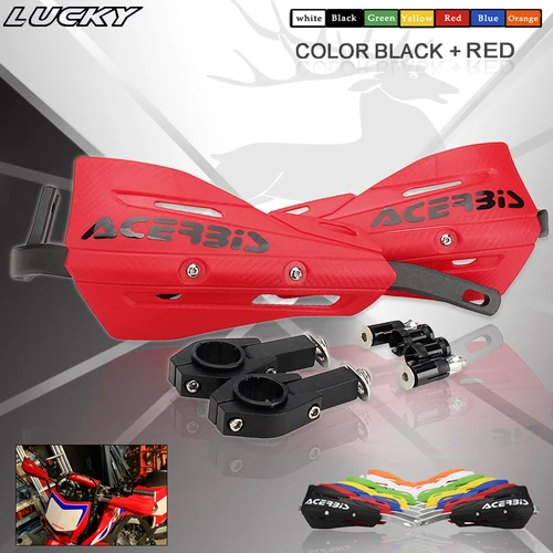 Protector de mano de 22 y 28mm para Yamaha KTM EXC SXF KLX KXF YZF WRF Dirt Bike Enduro protección de manillar de motocicleta