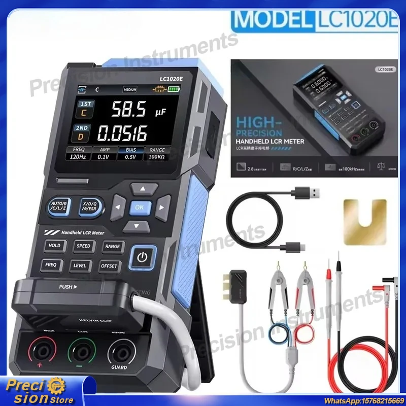 

LC1020E for LCR Meter Tester for Metal Detector for Electronics Repair for Capacitance Inductance Resistance