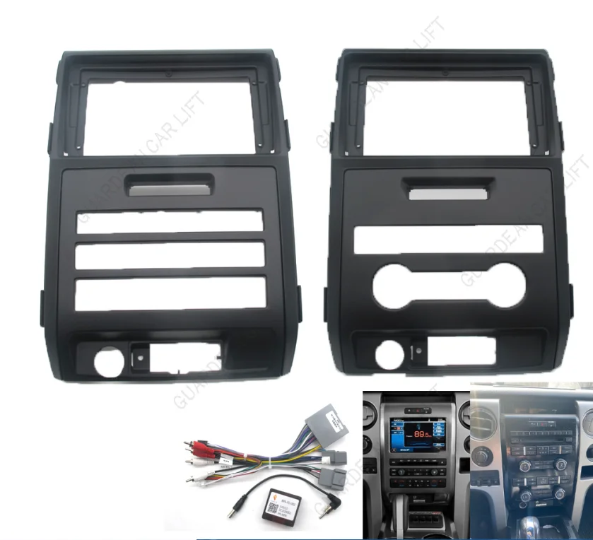 

9-дюймовый автомобильный радиоприемник Android для 2010 FORD F150/RAPTOR стереоплеер 2DIN головное устройство панель рамы приборной панели отделка установки