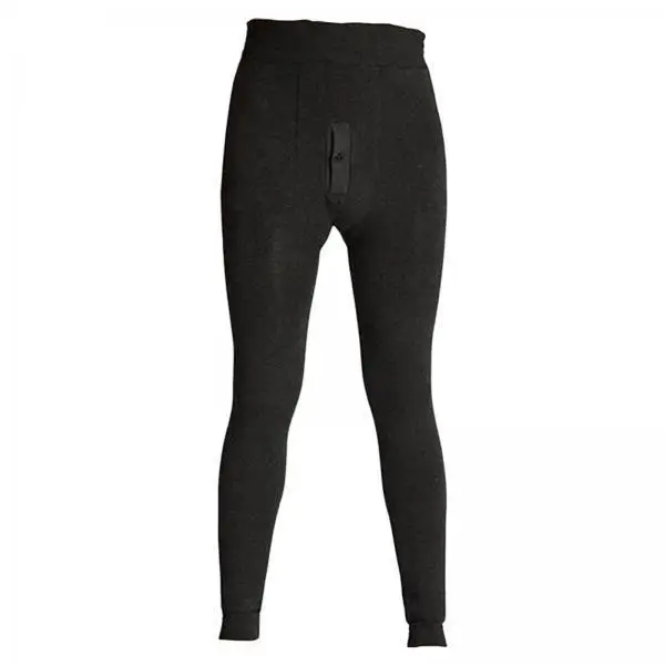 

High Waisted Elastic Thermal Pants Seamless Skinny Fleece Trousers Comfortable Tights for Men Winter Wear