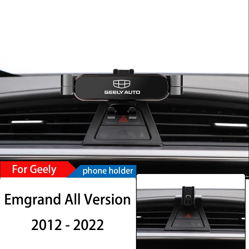 Geely Emgrand – support de téléphone portable pour voiture, réglable, pour Navigation GPS, accessoires automobiles, 2012 – 2022