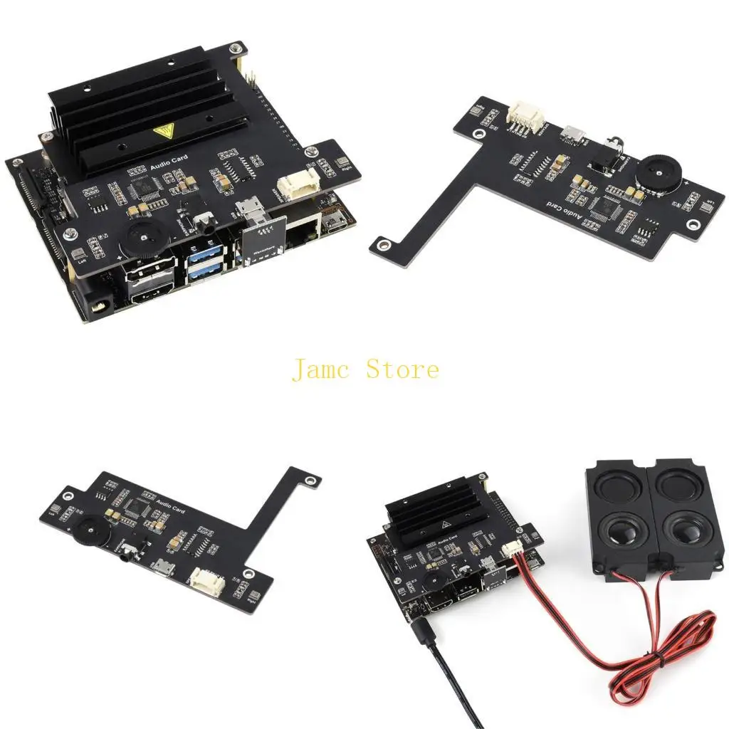 

LX0B USB Music Codec Module DriverFree Sound Card Microphones Plugs and Plays